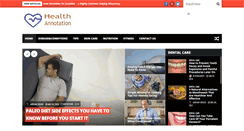 Desktop Screenshot of healthannotation.com